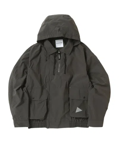 And Wander Water-repellent Lightweight Jacket In Gray