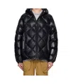 And Wander Long-sleeved Down Jacket In Black