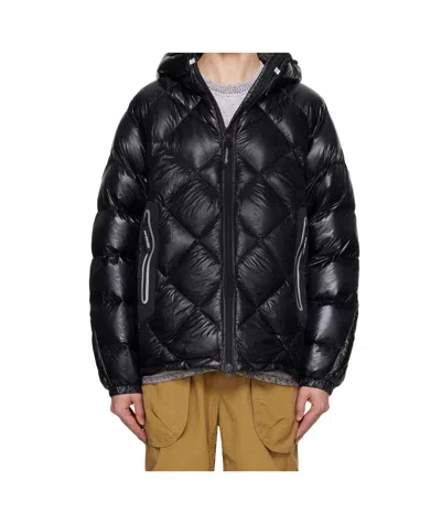 And Wander Long-sleeved Down Jacket In Black