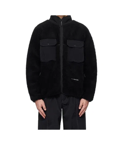 And Wander Long-sleeved Jacket In Black