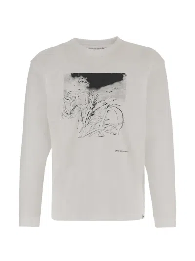 And Wander Long-sleeve T-shirt In White