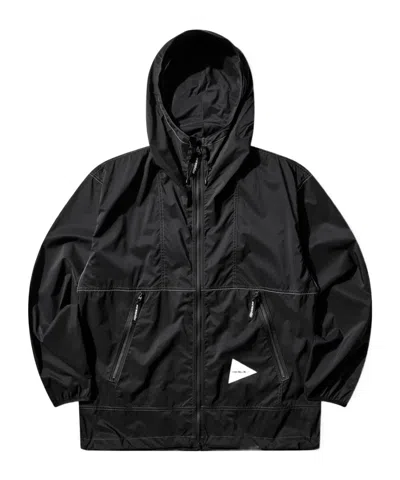And Wander Long-sleeved Jacket In Black