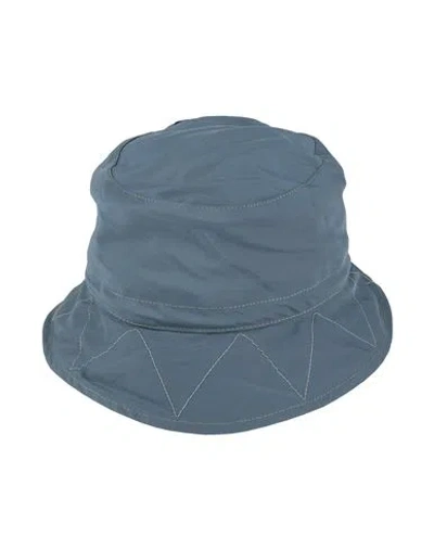 And Wander Man Hat Slate Blue Size Onesize Cotton, Nylon