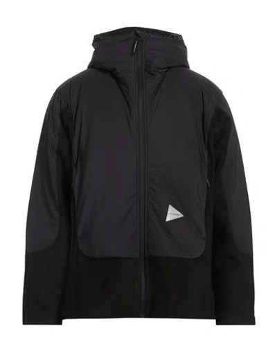And Wander Man Jacket Black Size S Polyester, Rayon, Nylon