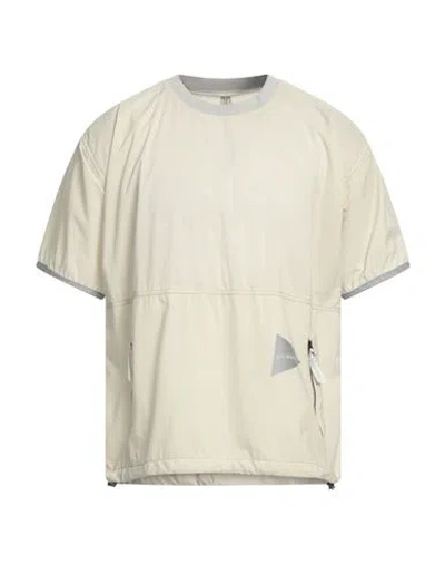 And Wander Man T-shirt Cream Size M Nylon In White