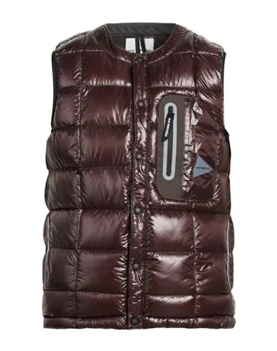 And Wander Man Vest Dark Brown Size 5 Nylon