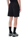 And Wander Black Shorts In Black