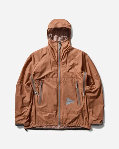 And Wander Men S 3l Ul Rain Jacket In Pink