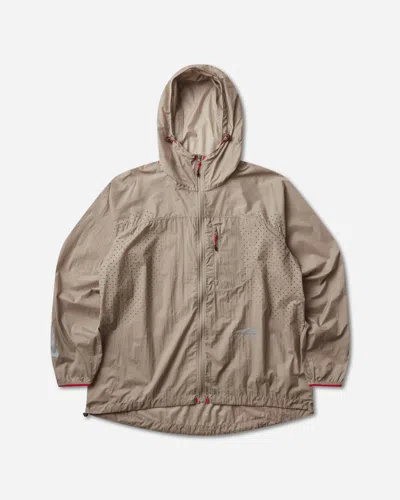 And Wander Men S Altra Ventilation Wind Jacket In Brown