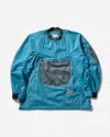 And Wander Men S Breath Rip Pullover Jacket Light In Blue