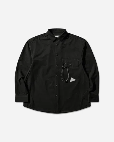 And Wander Men S Dry Breathable Longsleeve Shirt In Black