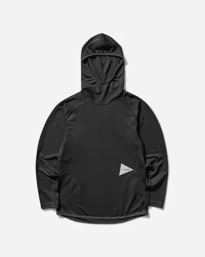 And Wander Men S Dry Jersey Hoodie In Black