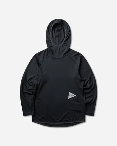 And Wander Men S Dry Jersey Hoodie In Black