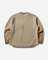 And Wander Men S Pe Waffle Longsleeve Top In Brown