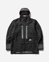 And Wander Men S Pertex Shield Rain Jacket In Black