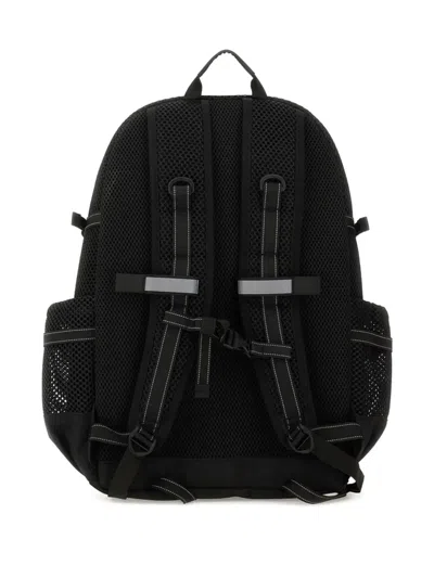 And Wander Mesh-panels Backpack In Black