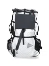 And Wander Minimalist White Bag With Smooth Texture In White