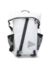 And Wander Minimalist White Bag With Smooth Texture In White