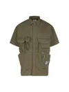 And Wander Multi Pocket" Shirt - Green