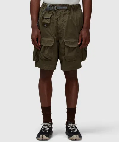 And Wander Multi Pocket Short Pant In Khaki