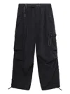 And Wander Multiple-pocket Cargo Pants In Black