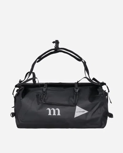 And Wander Muraco Waterproof Boston Bag In Black