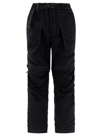 And Wander "ny Taffeta Hiker 2way" Trousers In Metallic