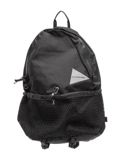 Pre-owned And Wander Nylon Backpack In Black