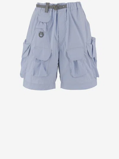 And Wander Nylon Shorts In Blue
