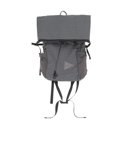 And Wander Ocean Rip 25l Backpack In Gray