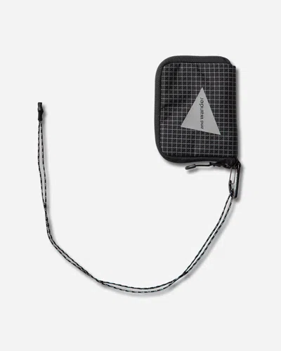 And Wander Ocean Rip Wallet In Black