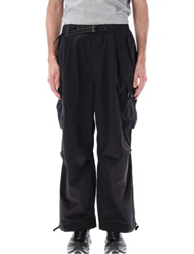 And Wander Oversized Cargo Trouser In Black