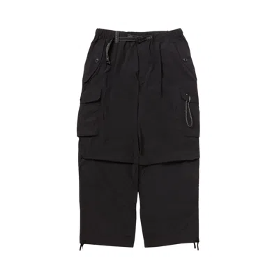 Pre-owned And Wander Oversized Cargo Pants 'black' | Men's Size Xl