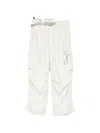 And Wander Oversized Cargo Pants In White