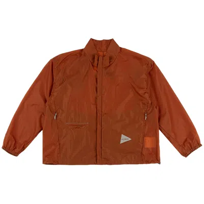 Pre-owned And Wander Oversized Rip Jacket 'brown' | Men's Size S
