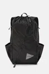 And Wander 98 Sil Daypack Backpack In Black