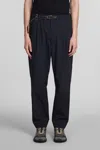 And Wander Pants In Black Polyester In Black