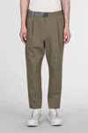 And Wander Pants In Green Polyester In Brown