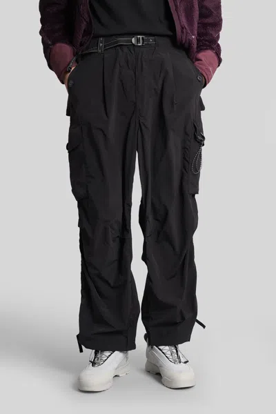AND WANDER PANTS IN BLACK POLYESTER