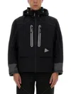 And Wander Shield-effect Hooded Jacket