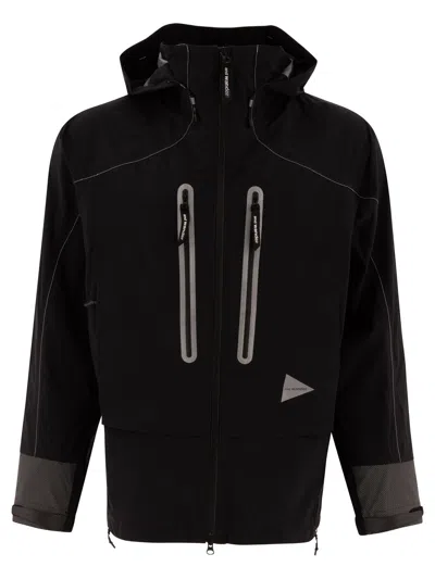 And Wander "pertex Shield" Jacket In Black