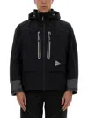 And Wander Pertex Shield Rain Jacket In Black