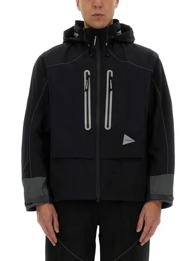 And Wander "pertex Shield" Jacket In Black
