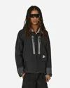 And Wander Black Pertex Shield Waterproof Technical Jacket In Black
