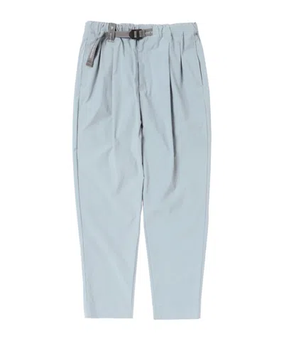 And Wander Pleated Belted Pants In Blue