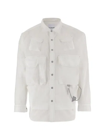 And Wander Pocket Shirt In White