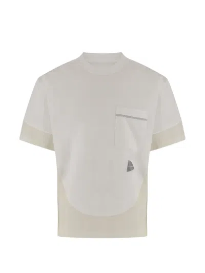 And Wander Pocket Short-sleeve T-shirt In Neutral