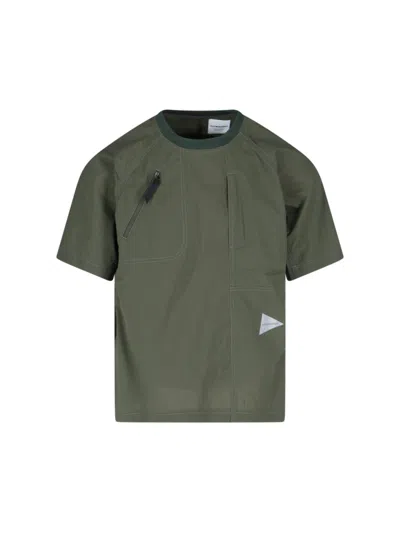 And Wander T-shirt In Green