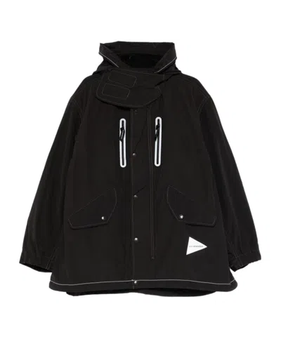 AND WANDER REFLECTIVE STITCHING HOODED CASUAL JACKET