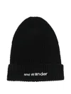 And Wander Ribbed-knit Beanie